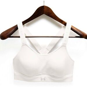 ❤️ NWOT plus Size 1x Under Armour Cream Racerback Sports Bra